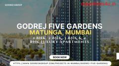 Godrej Five Gardens - Buy 1/2/3/4 BHK Luxury Apartments For Sale In Mumbai At The Best Price