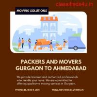 Packers and Movers Gurgaon to Ahmedabad - Compare Shifting Price