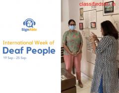 Indian Sign Language Interpreting Service