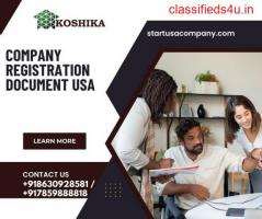 Company Registration Document USA