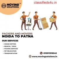 Top Packers and Movers Noida to Patna Shifting Charges