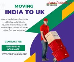 Moving to UK from India | Shipping to United Kingdom from India