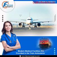 Falcon Train Ambulance in Bangalore - 24 Hours Medical Evacuation at Lowest Budget
