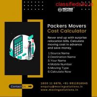 Packers and Movers Cost Calculator, Estimate Moving Costs in a Minute