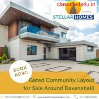 Gated Community Layout for Sale Around Devanahalli