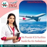 Highly Expert medical with a specific Doctor by King Air Ambulance in Delhi