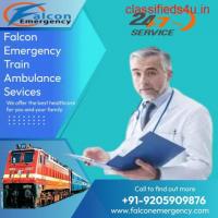 Falcon Train Ambulance in Kolkata for Shifting Patients to Another City