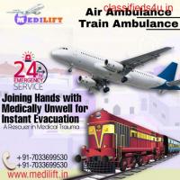 Medilift Train Ambulance in Patna is Delivering ICU Facilities During the Journey