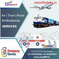 Medilift Train Ambulance in Patna has provided All The Amenities At A Genuine Cost