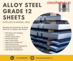 SA387 Alloy Steel Grade 12 Sheets and Plates, Coils Stockiest and Suppliers in Mumbai