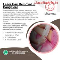 Best Laser Hair Removal in Bangalore at Charma Clinic