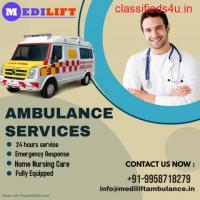 Hire Medilift Ambulance in Kankarbagh, Patna with World Class Medical Facilites