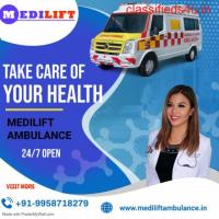Medilift Ambulance in Rajendra Nagar, Patna at an Inexpensive Cost.