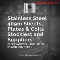 Stainless Steel 409m Sheets, Plates & Coils Stockiest and Suppliers | Bhavyasteel