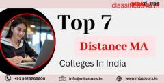 Distance MA Colleges in India 