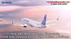 Get the best offers, discounts and low cost tickets with United Airlines