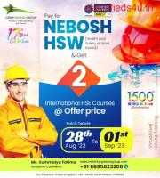 Unlock new career opportunities  with NEBOSH HSW certificate!