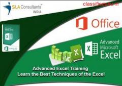 Advanced Excel Certification in Delhi, Mandawali, SLA Institute, MIS Analyst Job with Best Salary