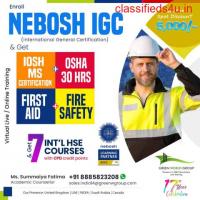 Pursue NEBOSH IGC Course  Hyderabad via Virtual Interactive Sessions