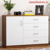 Organise  Your Space with Elegance: Get 55% OFF on Chest of Drawers at Wooden Street!