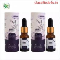 Gurez 15ml Natural and Pure Lavender Essential Oil in a Pack of Two