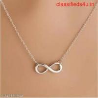infinity silver pendant