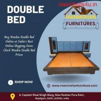 Buy Online Double Bed - Manmohan Furniture in Gurgaon