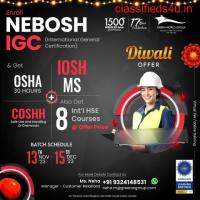 Pursue NEBOSH IGC with job assistance