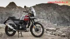 Classic Elegance: Royal Enfield 350's Symphony at Bajaj Mall's Motorcycle Haven