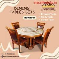 Buy Dining Table Sets Online in Delhi, Gurgaon, India - Manmohan Furniture