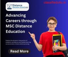 Distance Education For MSC
