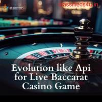 Evolution Api for Live Baccarat Casino Game