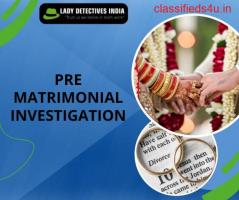 What are the main stages of a Pre Matrimonial Investigation?