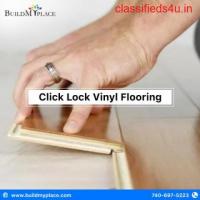 Install easily with Click Lock Vinyl Flooring