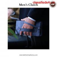 Luxury mens clutch - Leather Shop factory