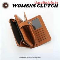 Premium Womens Clutch - Leather shop factory