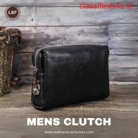 Top Quality mens clutch - Leather Shop factory